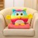Soft toy "owl" with a blanket, 30 cm
