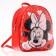 Baby backpack with bilateral sequins, 23 cm x 12 cm x 27 cm "Mouse", Minnie Mouse