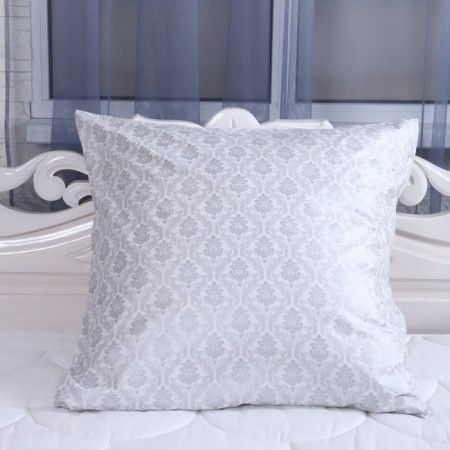 Pillowcase-pillowcase 70x70cm on zipper jacquard mini, tick 90g/m, 70% polyester, 30% cotton