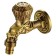 Bronze de Luxe 21978/1 crane, drain, for a bathhouse, with aerator