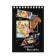Notepad A6 80 sheets in a cage, on the crest "Anime Hero", cover coated cardboard, UV-lak, block 65 g/m2