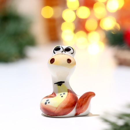Souvenir "Snake of Pups", Gzhel, Color