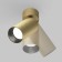 Technical C082CL-01-GU10-MG, 1xGU10, 10W, 5.4x5.4x14.6 cm, color gold gold