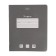Notebook of 12 sheets, in a cage, Newtone Pastel "Gray Pearl", cover coated cardboard, block class A, 80g/m2