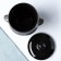 Ceramic pot for baking No. 6, 0.65l / 12x12cm, marble