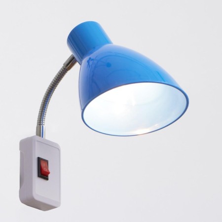 Sconces in the outlet "Classic" 1x10W E27 blue 10x14.5x25 cm-9