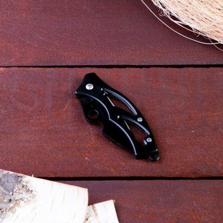 Feet of Folding Black Raven, Blade 6 cm-2
