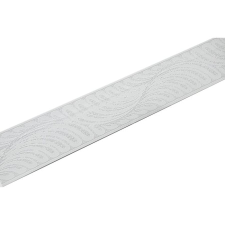 Bar for the cornice "Firebird", height 7 cm, length 25 m, color white varnish