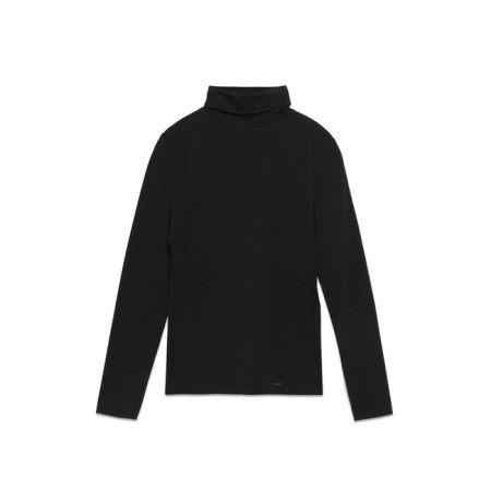 Women's turtleneck CONTE ELEGANT, size XS, Black color-2