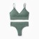 Female set (top, thongs), khaki color, size 42-46