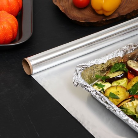 Foil aluminum food "Upak Land" 29 cm x 5 m, 9 μm-1
