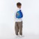 Children's backpack on the zipper "chosen", the color is blue
