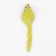 A toy for cats "Small mouse fur", yellow, 5 cm