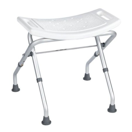 Folding stool with adjustable height