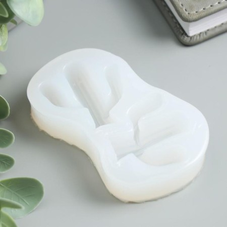 Mold Silicon "Cacti" 2 items 1.5x8.5x5 cm-1