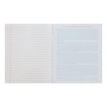 Notebook of 46 sheets in the "Daring Literature" line, cover of coated cardboard, matte lamination, selective varnish, with reference information-3