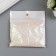 Glitter for creativity 45 grams "Belaya mica" 18x12 cm