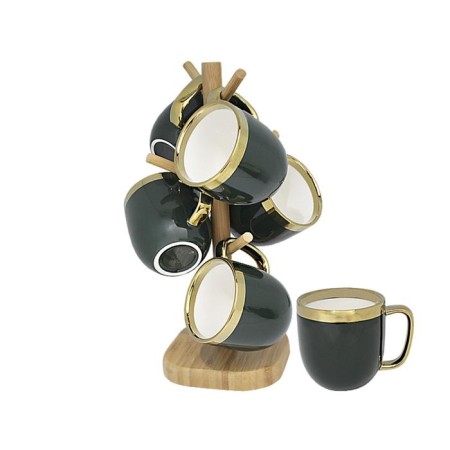 Set of Lenardi mugs, on a stand, 300 ml, 6 pcs