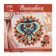Cross -stitch "Indian Motives", a set for creativity, a set for creativity, 25 x 25 cm