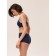 Women's shorts with low waist Mirey Shorts, size 44-46, deep blue color