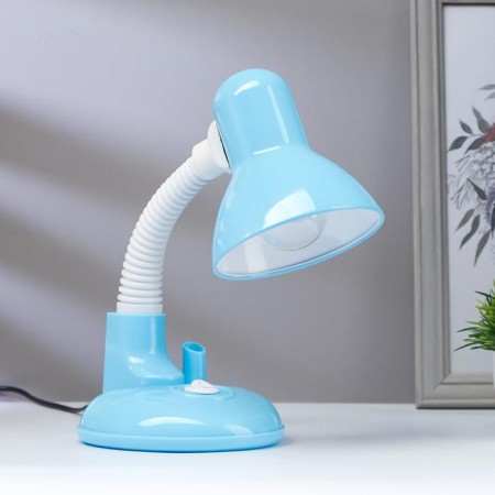 Table lamp on a stand 1x40W E27 cord 0.85m blue