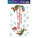 Glass stickers "Happy New Year", reusable, 20 x 34 cm, new year