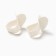 The set is decorative. rings for napkins "hearts" 2 pcs, d = 5 cm, 100% p/e, felt
