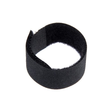 Velcro screed for wires nylon 180x20x1.5 mm tundra, black color, 10 pcs.-4