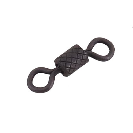 Namazu Pro Rolling Ribbed Swivel, Brass, Carbon, Test-6 kg, packaging 10 pcs.-3