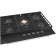 Hound surface HIBERG VM 7155 B, gas, 5 fireproof, sensory timer, black