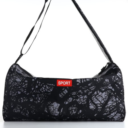 Sports bag, Textura, average size, color gray-1