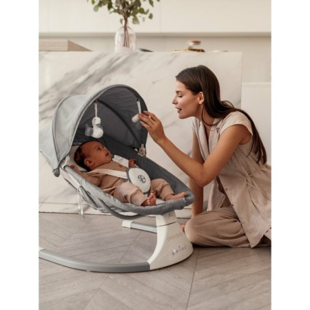 Electric shackles Children's Amarobaby Lucky Swing, gray color-19