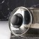 Glass cover for pans and pots "Dolyana", D = 14 cm, stainless rim, plastic handle