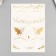 Tattoo on the body gold "Freckle-butch" 26x14.5 cm