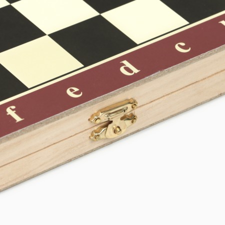 Chess, checkers, backgammon, board games, set 3 in 1, 29 x 29 cm-3