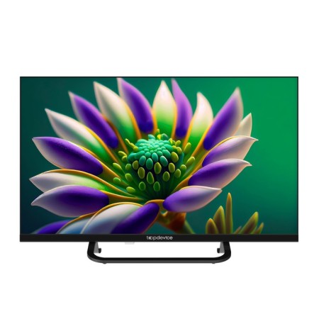 TV TopDevice TDTV24CS04HBK, 24 ", 1366x768, DVB-/T2/C/S2, HDMI 3, USB 2, Smart TV, Black