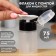 Pump bottle, 75 ml, black/transparent color