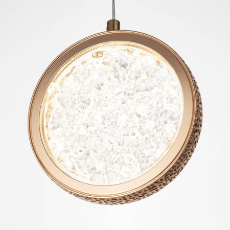 Lamp Bayerlux "Sati" 1xLED 9W gold 15x2x16-200 cm-2