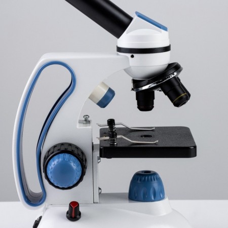 Microscope Laboratory multiplicity 40,100,400, backlight-5