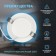 Lamp built -in era LED, IP40, 9W, 118x25.5 mm, 6500K, 685LM, white color