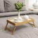 Breakfast for breakfast with the legs of the share, 46.5 × 25 cm, bamboo