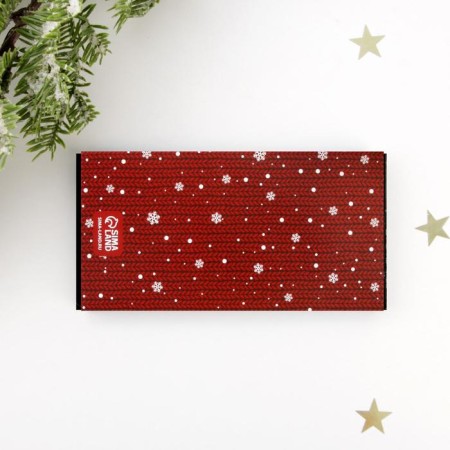 Wrap for chocolate "heat and comfort", 18.2 x 15.5 cm, New Year-3