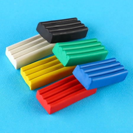 Plasticine 6 colors 90 g "Blue Tractor"-4