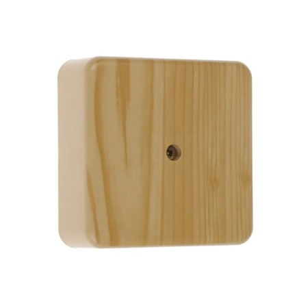 Single box for the cable channel Ural Pak, 75x75x28, IP40, Light Wood, KR-513130075