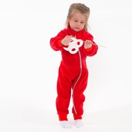 Combineson children, red color, height 86-92 cm (26)-1