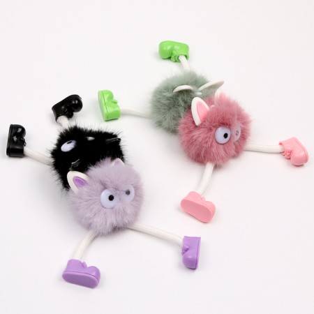 Soft magnet "Fluff", 5 cm, color mix-3