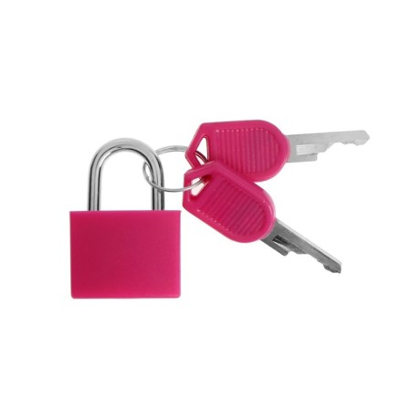The castle of a hinged suitcase, small, pink-2