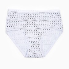 Panties female color white, size 52-54