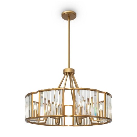 Solar chandelier, 8x40W E14, color gold