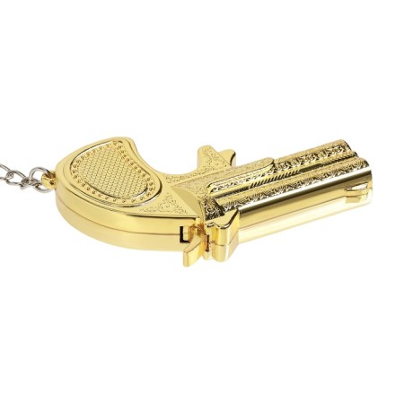 Gas lighter "Golden Pistol", 7.3 x 5 cm-4
